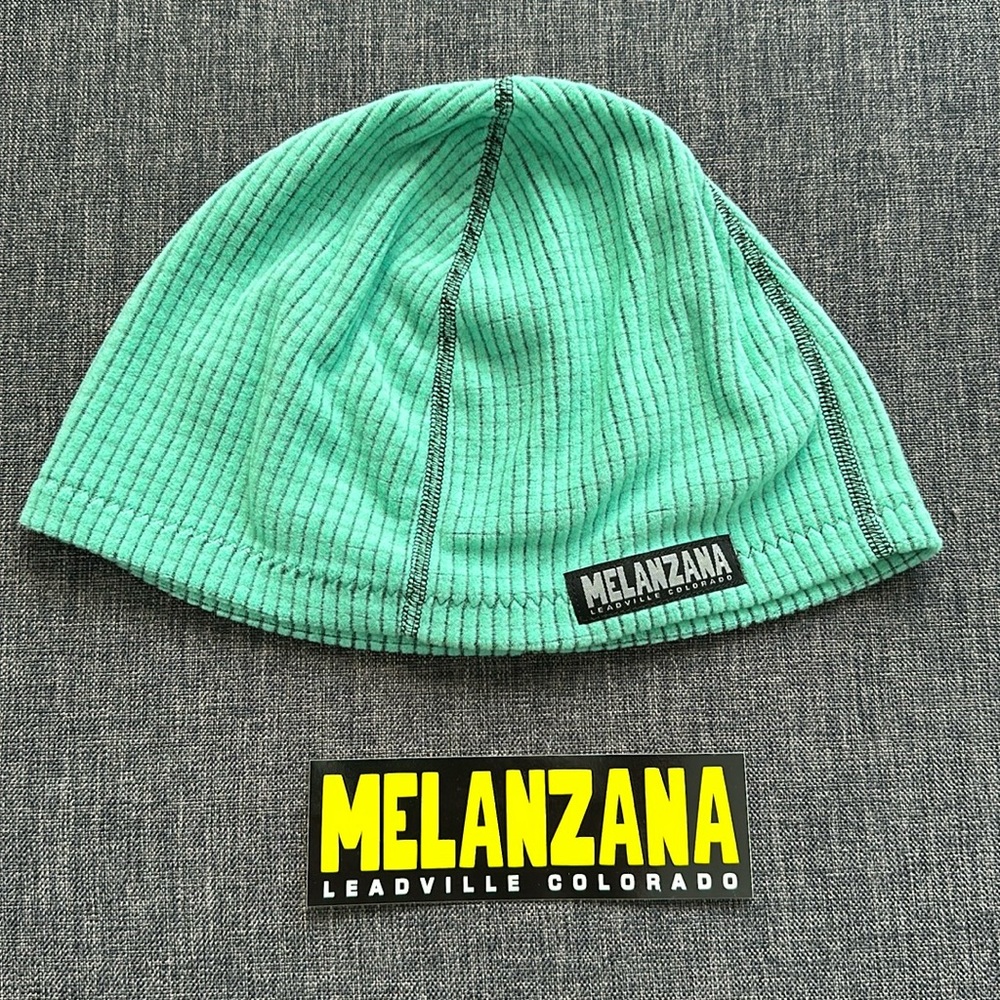 Melanzana beanie, Adult XL, Lagoon color